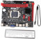 KICHOUSE Tarjeta Madre Mini Placa Base Placa Madre De La Computadora Junta Computer CPU De La Placa Base Placa Base De Escritorio Negro Tarjeta De Circuito Impreso