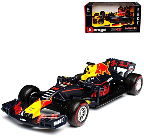 Generisch RB13 Racing Daniel Ricciardo Nr 3 Teamkollege Max Verstappen Formel 1 2017 1/43 Burago Modell Auto