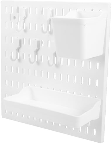 Wandorganizer Pegboard Peg Board Rack Pegboard Zubehör Kit Schreibtisch montiert Wand Organizer Handwerk Zimmer Home Supplies Veranda Büro
