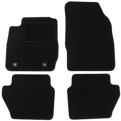 TEXER Textil Fußmatten Passend für Ford Fiesta VI Bj. 2011-2017 Basic
