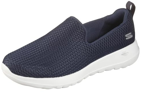 Skechers Women's Gowalk Joy - Fiesta Gym shoes, Navy White, 5 UK Narrow