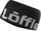 Löffler Logo Wide Stirnband, Black, ONE Size