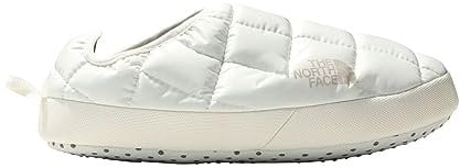 The North Face Women's W Thermoball Traction Mules V, Gardenia White/Silvergrey, 3