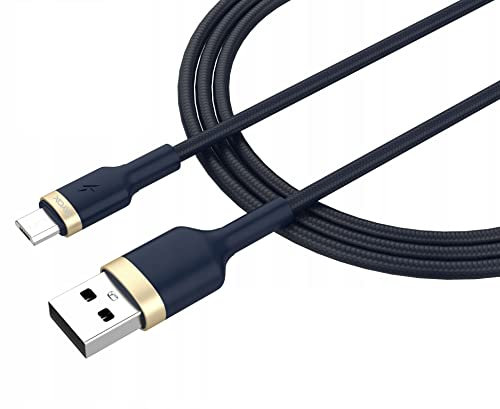 Vayox Cavo USB - Micro USB USB-B 1 m Quick Charge 3.0 blu navy premium linea VA0058