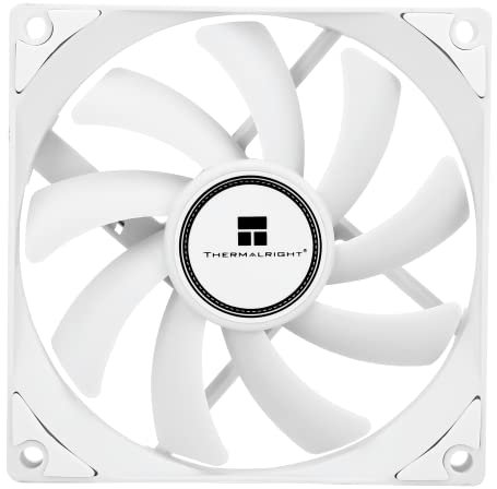 Thermalright Ventilador Slim White TL-9015W, 92 mm, control PWM, ventilador Balance Performance Case