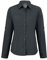 Craghoppers Damen Expert Kiwi Langarm-Shirt Hemd mit Button-Down-Kragen, Carbon Grey, 8