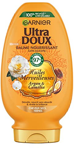 Garnier Ultra Doux Après-Shampooing huile d'argan camélia 250 ml