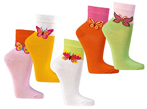 FussFreunde 6 Paar Mädchen, Jungen Socken, viele, viele Muster, Schadstoffgeprüft. mit ANTILOCH-GARANTIE