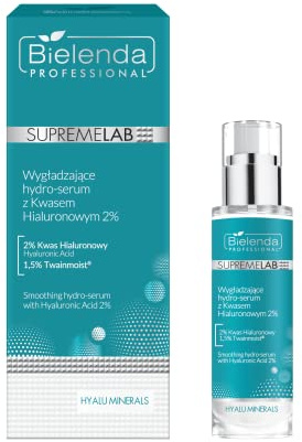 Bielenda Professional Supremelab Hyalu Minerals Glättendes Hydroserum mit Hyaluronsäure 2%, 30 ml