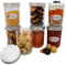 megusta!® 6er Set Einmachgläser 480 ml | Deckel silberfarben | Marmeladengläser Vorratsgläser Mason Jars | Mealprep + Fermentieren | Backen + Einfrieren |+ 12 Label