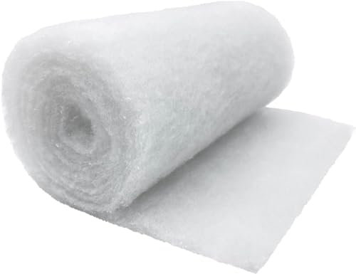 CWP Premium Filter Wool for Crystal-Clear Aquariums and Ponds Filtration Media for Cleaner Water (3m x 45cm)