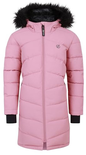Dare 2b Girls Striking III Padded Insulated Jacket Coat Veste rembourrée Fille, Rose, 14 Ans