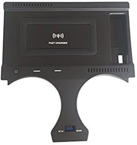 MKVAXR 15W Car Wireless Charger Cordless Charge Onboard Phone 12 Qi Fast Charging Plate, for BMW, X3 G01 X4 G02 2017 2018 2019 Wireless Charging Plate(For X4 G02)