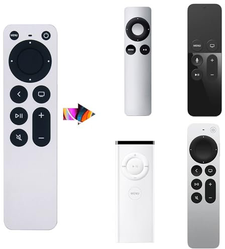 MYHGRC Replacement Apple Remote Control for Apple tv Remote Apple TV 4K/ Gen 1 2 3 4/ HD