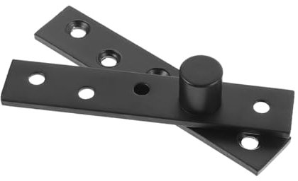 Gadpiparty Verdecktes 360° Edelstahl Drehscharnier Versetztes Kompaktes Scharnier Für Gartentüren Und Fenster Robuste Türbefestigung Vielseitig Einsetzbar