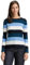 TOM TAILOR Damen 1042952 Pullover, 38578-Big Teal Knit Stripe, M