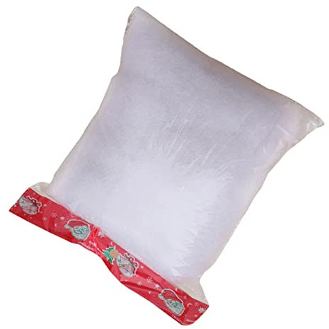 MAGICLULU 1 Satz Kunstschnee Schnee Schmelzende Decke Weihnachten Flauschiger Innenschnee Künstlicher Schnee Schneekugel Gefälschter Indoor-Schnee Schneeball Schneedecke Weiß Pp Baumwolle