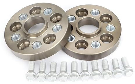 Spurverbreiterung Für A4 Für A5 Für A6 Für A7 Für A8 S3 S4 S5 S6 S7 2 Stück 25/30/30mm 7075 Aluminium Legierung Rad Adapter Spacer PCD 5x112 CB = 66,5mm Spürverbreiterungsatz(2Piece 45MM)