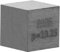 JECOMPRIS Seltene Elementmetalle Tantalwürfel Würfel aus Wolfram Metallwürfel Gewichte aus Wolfram Begleitwürfel einzigartige Metalle Wolframschrot Silver