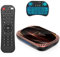 CHROX TV Box Android 14.0 2025, S905X4 Quad-Core 64Bit Cortex-A53, Supporto Wi-Fi 6/2.4Ghz+5Ghz Dual-Band Wi-Fi/BT5.0, TV Box Android con Mini Wireless,4gb+128gb