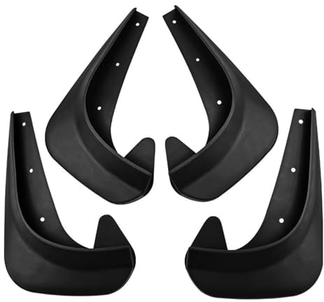 IYOUGSIAS 4 Pezzi Auto Paraspruzzi, per Jeep Avenger/EV/Hybrid / 4XE / 4X4 2023 2024 2025 Anti-Spruzzi Impermeabili Accessori di Protezione Paraspruzzi Anteriori Posteriori