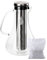 pH Replenish Glass Alkaline Water Pitcher - Long Lasting Water Filter Pitcher for Pure Drinking Water - Water Jug for High pH Filtered Water - 1.8 L / 61 Oz - Glass Water Filter Jug - Glass Filter