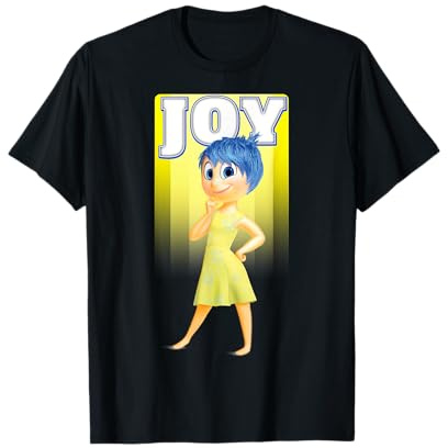 Disney Pixar Inside Out Joy Portrait Maglietta