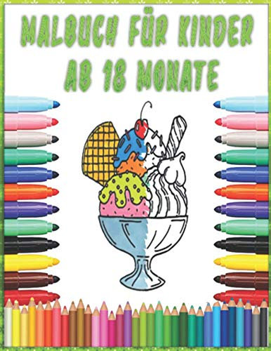 Malbuch für Kinder ab 18 Monate