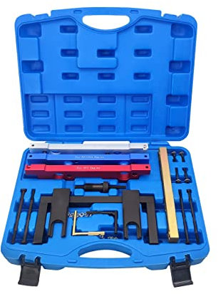 ZKTOOL Werkzeug zum Nockenwellen verriegelung kompatibel mit BMW 2.5 3.0 N51 N52 N53 N54 N55 E60 E61 E63 E64 E65, Nockenwellen-Arretierwerkzeug, Werkzeuge zur Motorsteuerung Arretieren