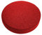 ping bu Cuscini rotondi per sedie spessi 5/8/10 cm, cuscino per sedie da giardino, per sala da pranzo e giardino, per cucina e casa (30 x 30 x 8 cm, rosso)