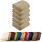 REDBEST Microfaserdecke Amarillo 5er-Pack, Fleece-Wohndecke, Sofadecke beige Größe 150x200 cm - kuscheliger Teddyfleece, pflegeleicht, waschbar