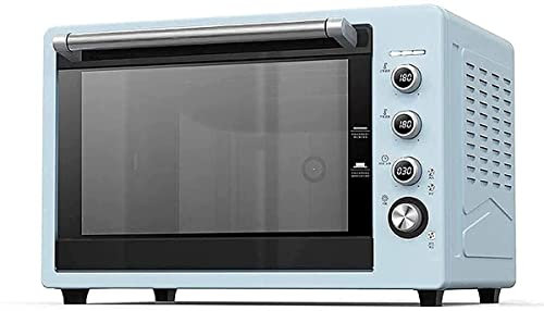 CAZARU Forno Elettrico da Tavolo 62L Temperatura Regolabile 28-230 ℃ e Timer 120 Minuti Preriscaldamento computerizzato Circolazione Aria Calda Intelligente
