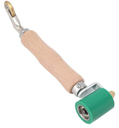 Itonash Silikon-Nahtroller, 40 Mm Silikon-Nahtroller und 6 Mm Innenecken-Penny-Roller aus Messing PVC/TPO/EPDM-Lagendachband, Schalldämmung, Banner, Tapeten (Grün)