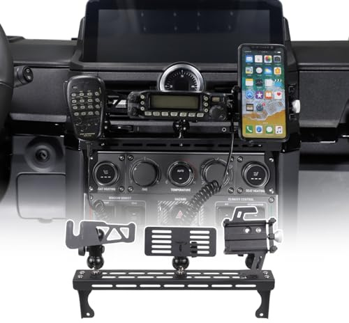 METYOUCAR for Ineos Grenadier 2020-2024 Central Control Air Vent Mobile Phone Holder, GPS Navigator Holder, Portable Car Radio Bracket (Style D/Sets)