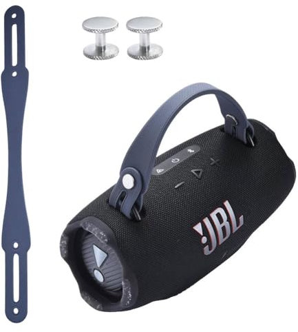 Xingsiyue Silikon-Tragegriff für JBL Xtreme 4/Xtreme 3/Xtreme 2 tragbare Bluetooth-Lautsprecher – Abnehmbarer Anti-Rutsch-Handgriff Zubehör, ideal für Reisen & Outdoor