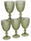 Gerimport Set de 6 copas LIZ 350ml VERDE