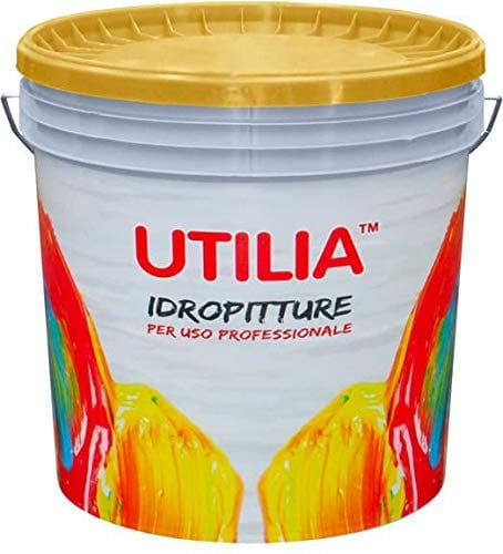 Idropittura Lavabile Traspirante per Interni antimuffa colore bianco confezione da 14 litri