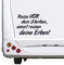 SUPERSTICKI Reise vor dem Sterben sonst Reisen Deine Erben Wohnwagen Caravan Camping Holiday Urlaub ca. 30cm Aufkleber Autoaufkleber Sticker Womo Wowa