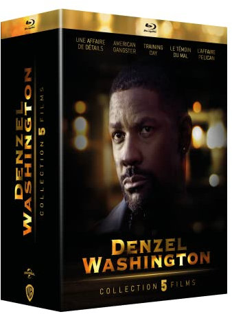 Coffret Denzel Washington 5 Films : Une Affaire de détails + Training Day + l'affaire Pélican + Le Témoin du Mal + American Gangster [Blu-ray]