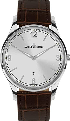 Jacques Lemans London 1-2128B Herren-Armbanduhr, streifen