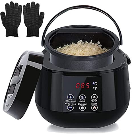 Olla Para Hacer Velas, Calentador de Cera Para Derretir, Kit de Fabricación de Velas Para Bricolaje con Placa Calefactora Electrónica Para Fundir Cera, Suministros Para Hacer Velas, Fabricación. ,1