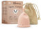 Bamboozy Coppetta Mestruale (M) - Coppette Mestruali Riutilizzabili Realizzate in Silicone Medico - Fino a 12 Ore di Protezione - Senza Plastica, Senza BPA e Altre Sostanze Indesiderate