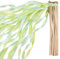 FYSL Wedding Wands 20 Stück Zauberstäbe Hochzeit, Feenstäbe Ribbon Zauberstäbe Hochzeit Luftschlangen mit Glocken für Hochzeit Geburtstag Party