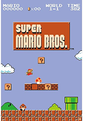 Pyramid International Super Mario Bros. Poster Level 1-1