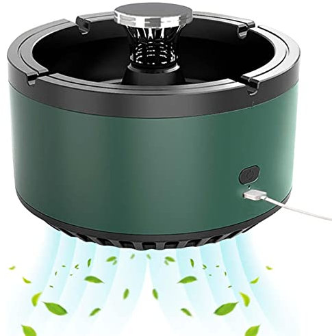 Purificateur D'air Cendrier Cendrier Électronique Intelligent Purificateur Cendrier Fumée Usb Cendrier Sans Fumée Cendrier Électronique Intelligent Pour Purification L'air Avec Ions Négatifs