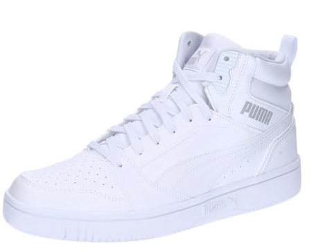 PUMA Unisex Rebound V6 Turnschuhe, Puma White Puma White Cool Light Gray, 37 EU