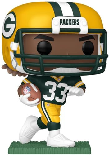Funko POP! NFL: Packers - AJ Dillon - Aaron Jones - Collectable Vinyl Figure for Display - Gift Idea - Official Merchandise - Toys for Kids & Adults - Sports Fans -