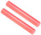 CoCud Acryl Tonroller, 7,28 Zoll Länge 1 Zoll Durchmesser, Acryl Antihaft-Teigroller Pink - (Anwendungen: zum Formen und Modellieren), 2 Stück