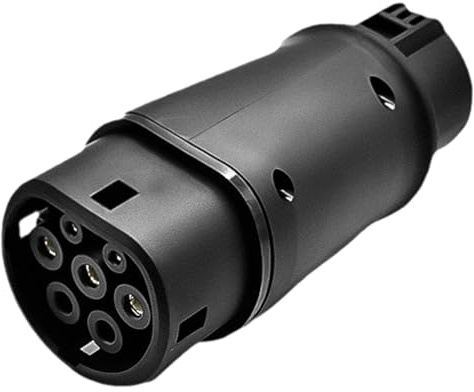 EV Ladeadapter Typ 1 auf Typ 2, 32A EV Adapter Ladekabel, Autoladegerät Konverter Elektrofahrzeuge Ladeadapter, SAE J1772, IEC 62196-2
