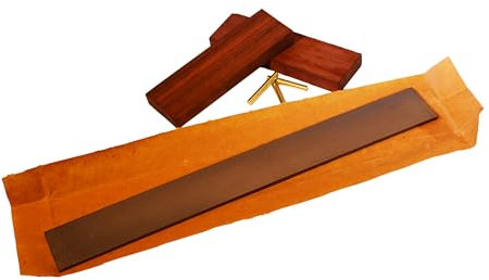 Knife Making Supplies include 1095 Knife Blades,Knife Scales Wood,Knife Handle Pins Brass for DIY Knife Making kit